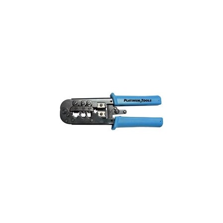 Cable Wholesale Network and Phone RJ11 / RJ12 / RJ22 / RJ45 Crimp Tool by Platinum Tools. For use with 12503C